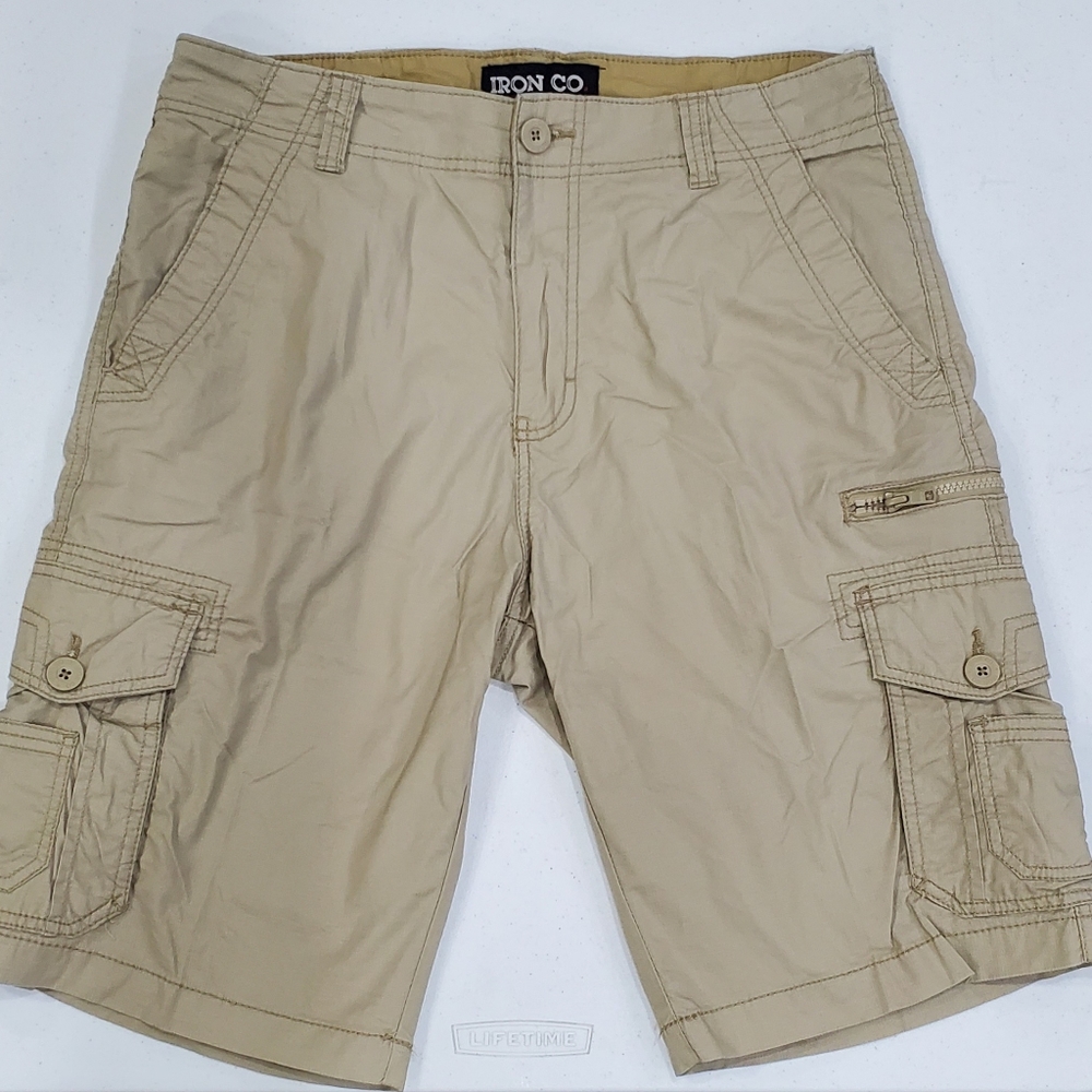 🆕️ Iron Co Cargo Shorts in Suede